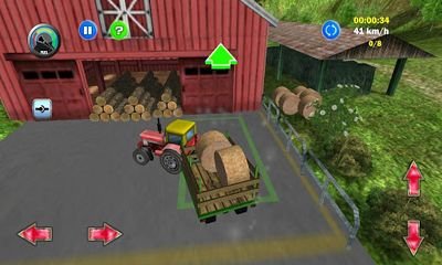 .    (Tractor more farm driving)