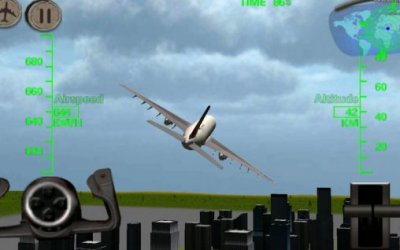     (3D Airplane flight simulator)