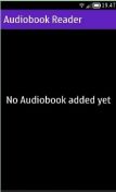 Скриншот к файлу: Audiobook Reader v.1.00(0)
