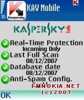 Kaspersky Anti-Virus Mobile v6.0.8 0S60 v3  Rus