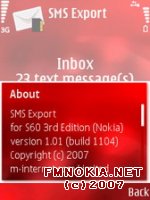 Nokia SMS Export S60v3 1.01 Signed