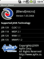   : JBlend -   Java