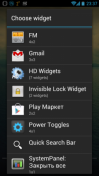 Скриншот к файлу: Invisible Lock Widget [2.0]