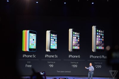 Стоимость нового iPhone 6 и Plus